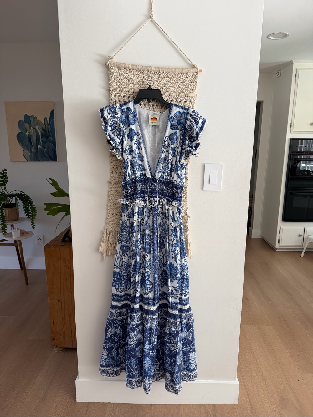 Farm Rio Shell Garden Maxi Dress - Picture 3 of 9